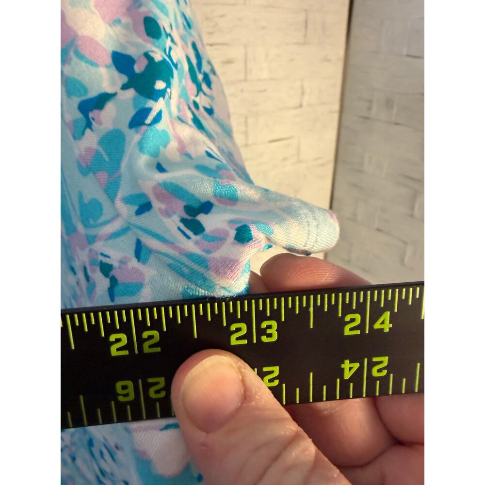 Talbots womens t-shirt‎ dress Midi soft feminine pastel short sleeve plus size - Picture 7 of 11